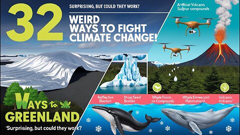 32 Genius and Weird Ways to Fight Climate Change | Crazy but Effective Solutions