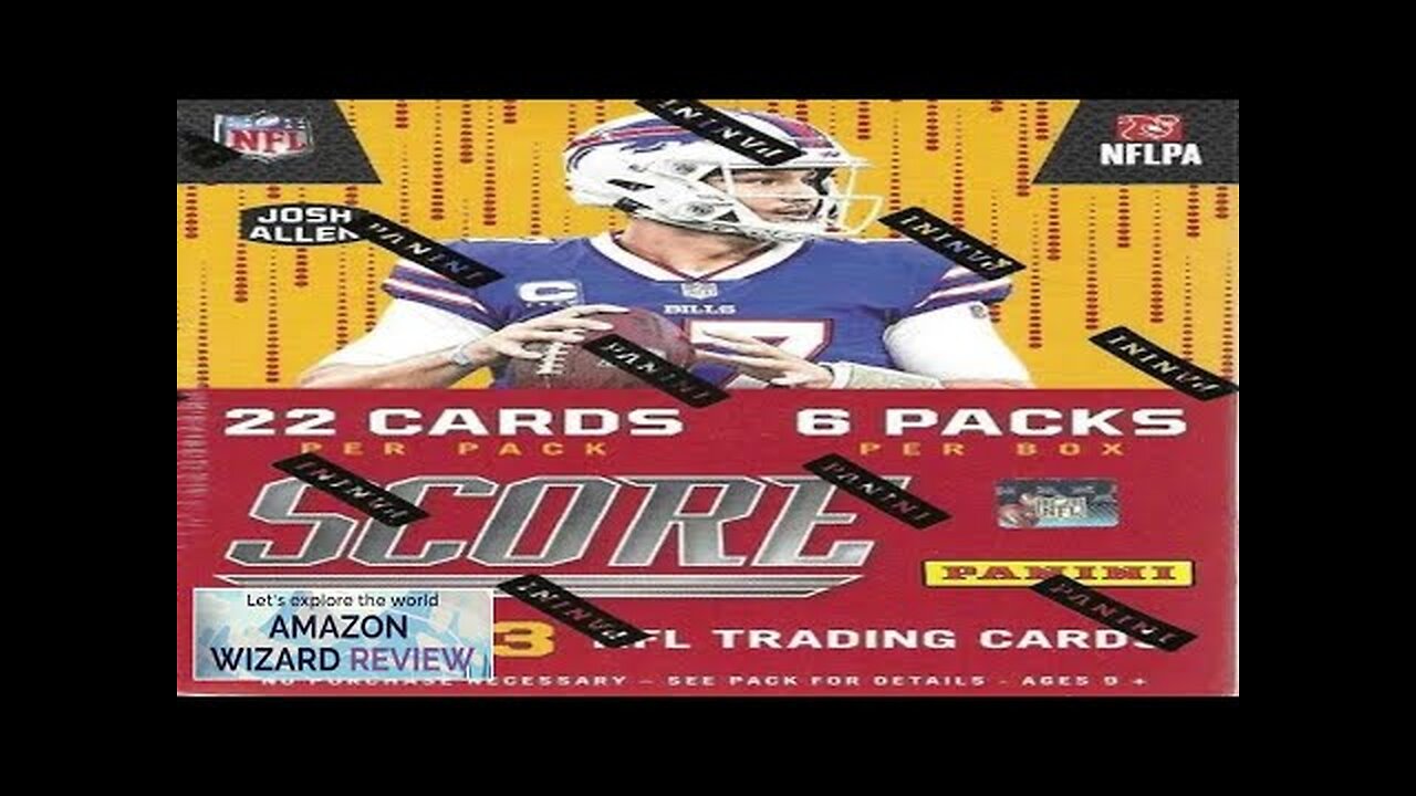 2023 Panini Score Football Trading Card Blaster Box (132 Cards) Review