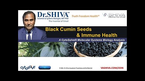 Dr.SHIVA™: Black Cumin on Immune Health @CytoSolve® Systems Analysis(8/20)