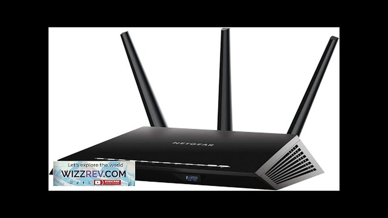 Nighthawk Router R7000p NetGear R7000P-100NAR Nighthawk AC2300 2Band WiFi Router Certified ...