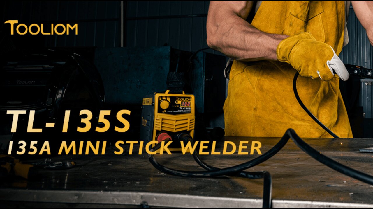 TOOLIOM 135A 110V Stick Welder MMA arc Welder Machine
