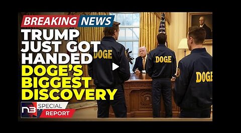 Breaking: Things at DOGE Just Got Real After What Elon's Crew Dropped on Trump's Desk