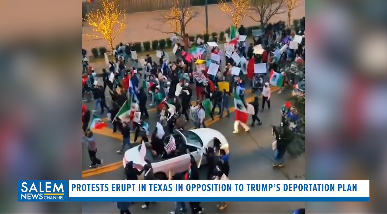 #BREAKING: Protests Erupt In Texas In Opposition To Trump’s Mass Deportation Plan