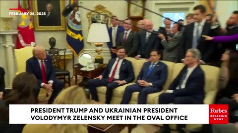 Zelensky Asked Point Blank, 'Why Don't You Wear A Suit?' In Oval Office Meeting With Trump