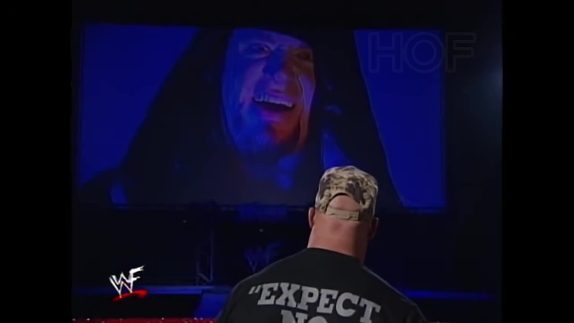 Stone Cold "Steve Austin" Speaks After Over The Edge ( Undertaker Taunts On Titantron) 5/30/1999