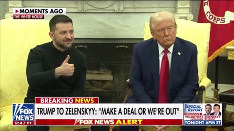 President Trump kicks Zelenskyy out of the White House after Heated Exchange