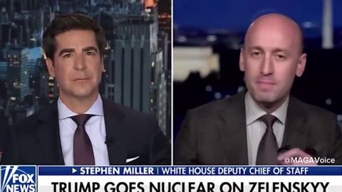 Stephen Miller just went scorched earth on Zelensky saying exactly what we were all thinking