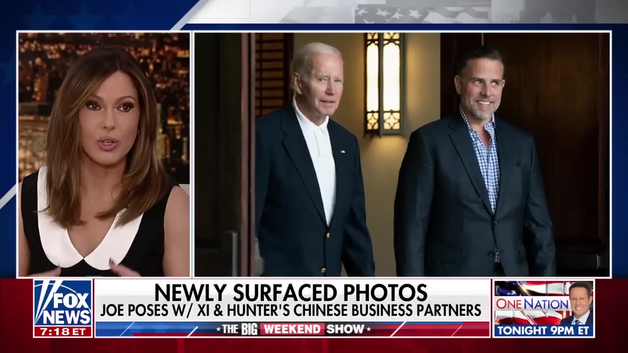 Photos surface of Bidens and Chinese business partners