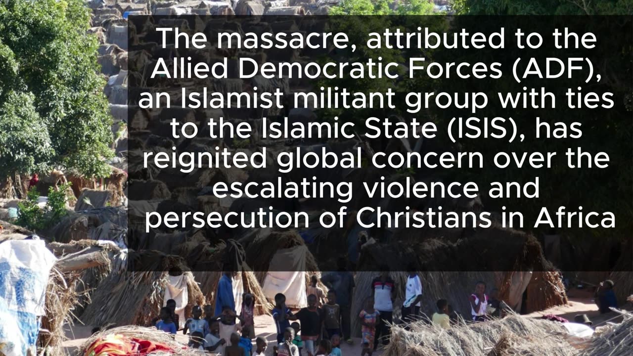 Horrific Massacre in DRC || 70 Christians are Beheaded in Church Attack by Islamic Militants