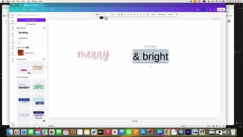 How To Create Wave Text in Canva