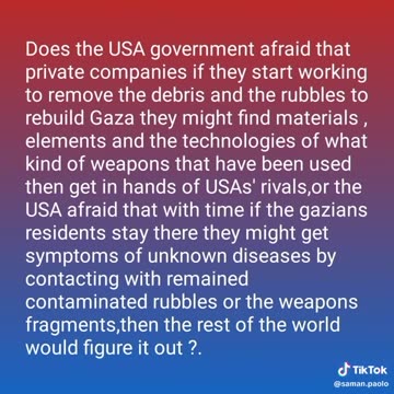 what the USA government fear of and try to hide?