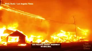 Evidence Of 🛸 Directed Energy Weapons, #UFO During The Los Angeles Fires 🔥