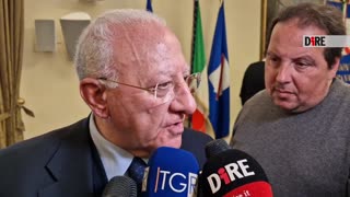 Napoli - CAMPI FLEGREI. DE LUCA: SERVE RIGORE IN CONTROLLO VALORI CO2 (11.03.25)