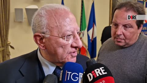 Napoli - CAMPI FLEGREI. DE LUCA: SERVE RIGORE IN CONTROLLO VALORI CO2 (11.03.25)