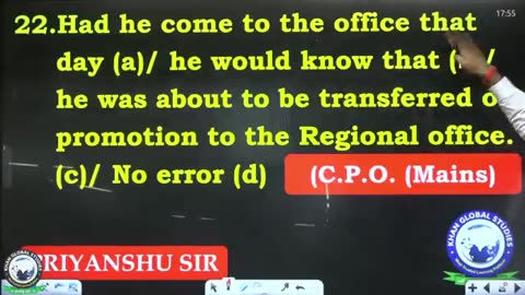 Lecture -121 ( Conjunctionand Phrasal Verb - 17)(360P)