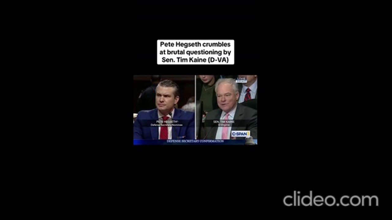 ИЗСЛУШВАНЕТО В СЕНАТА НА НОМИНАЦИЯТА ЗА ВОЕНЕН МИНИСТЪР