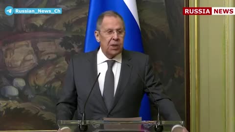 Sergei Lavrov~ journalists' questions about the upcoming negotiations on Ukraine.