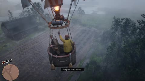 Save Adler From O'Driscoll Using Hot Air Balloon Of Bullard Red Dead Redemption 2