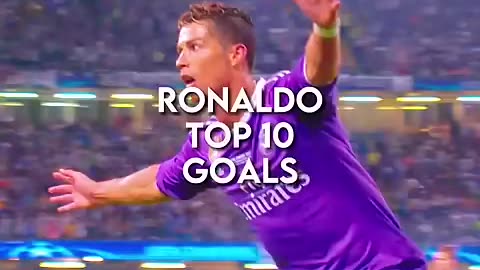 Ronaldo’s best top 10 goals!