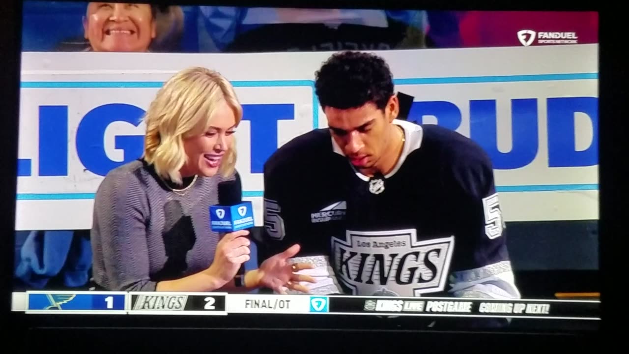 STL vs LAK - Kings Win in OT 2-1