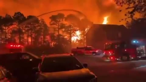 Near Myrtle Beach, SC, Burning!