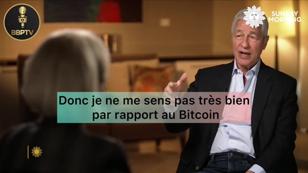 Jamie Dimon, chef de JPMorgan, déclare que "le bitcoin n'a pas de valeur intrinsèque