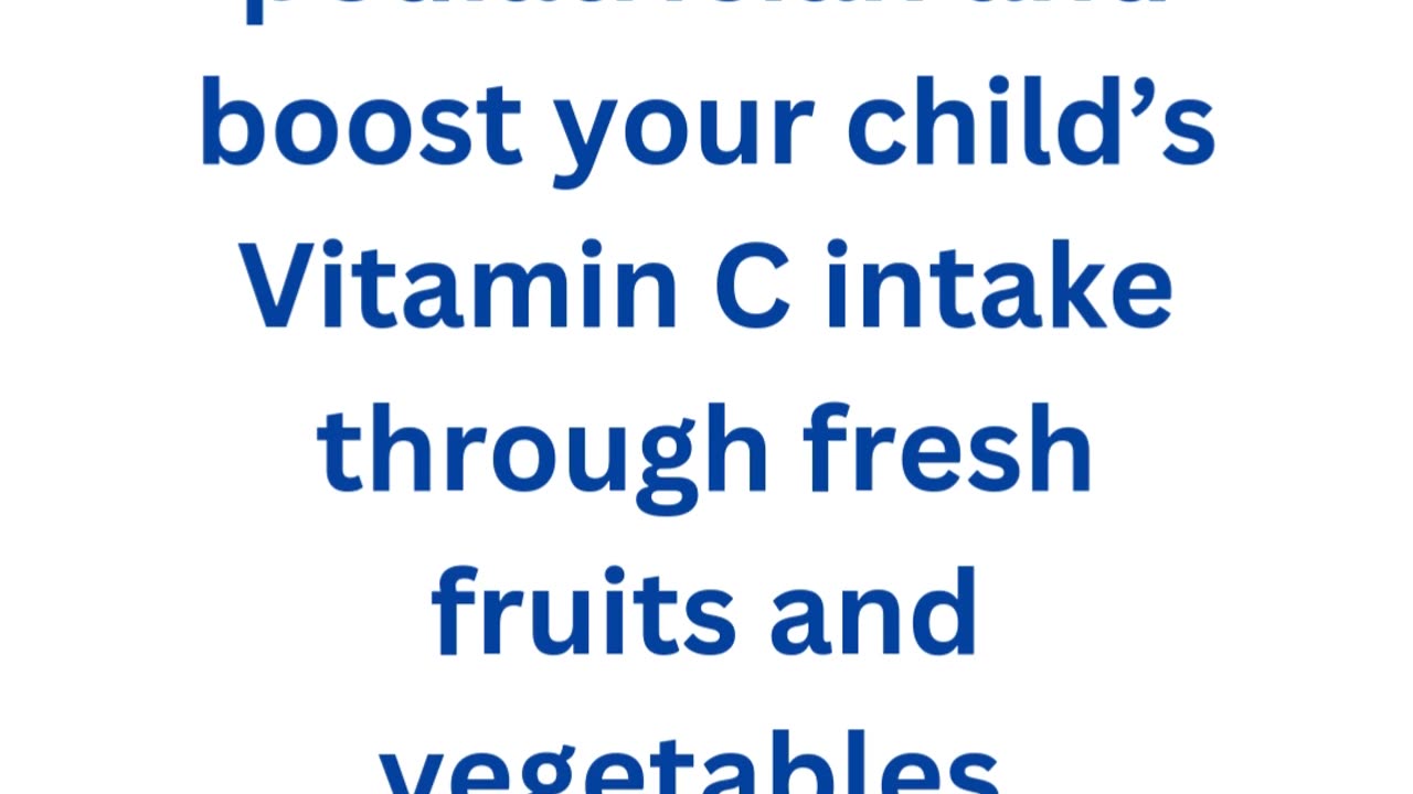 Top 10 Signs of Vitamin C Deficiency in Children You Shouldn't Miss