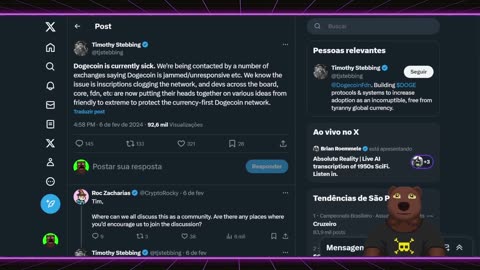 DOGE está doente. E o Bitcoin com isso?