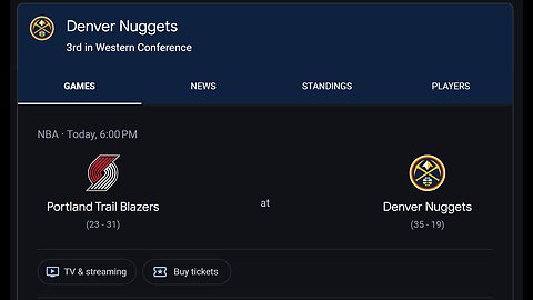 Nuggets vs Blazers 05:15 Pacific time: Yugoslav_Posting turbofolk hype DJing