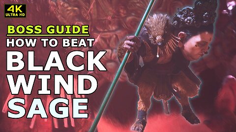 BLACK MYTH WUKONG - HOW TO BEAT YELLOW WIND SAGE | BOSS GUIDE