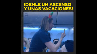 La valiente respuesta de una azafata ante pasajeros groseros en un vuelo a Lanzarote, España
