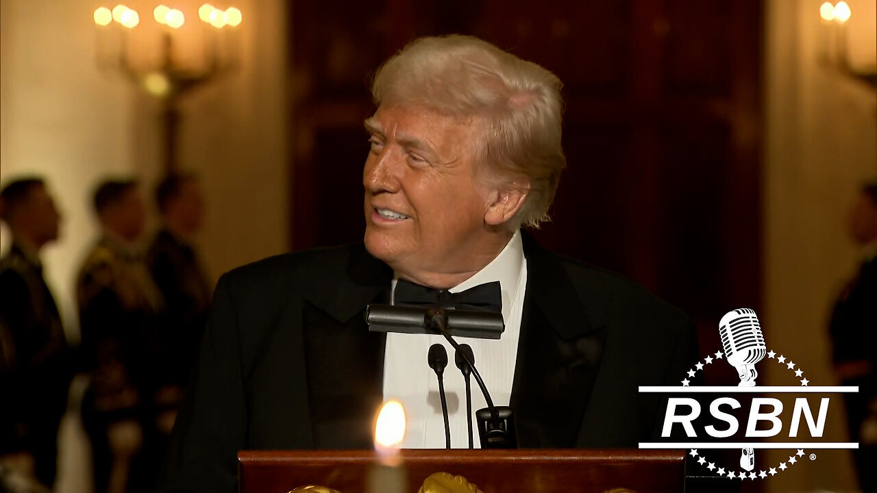 WATCH: President Trump Participates in the Governors Association Dinner - 2/22/25