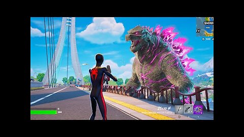 How to Become Godzilla in Fortnite (Godzilla Portal Location & Gameplay)