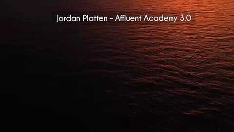 (courseslibrary.com)Jordan Platten – Affluent Academy 3.0 Course download