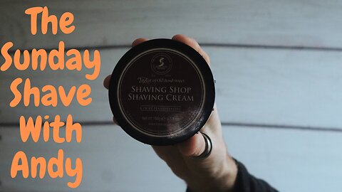 Andy's Sunday Shave with TOBS Shaving Shop