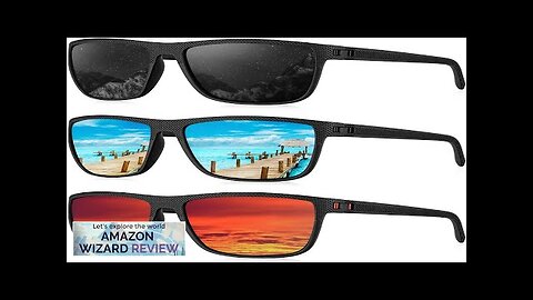 KALIYADI Polarized Sunglasses for Men Lightweight Sun Glasses with UV Protection Review