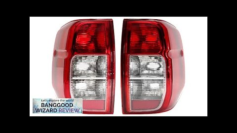 Car Rear Tail Brake Light Red without Bulb For NISSAN NAVARA D40 Review