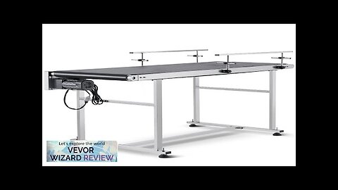 VEVOR Belt Conveyor 59 x 23.6 inch Conveyor Table Heavy Duty Stainless Review