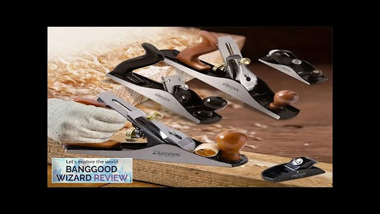 Hand Planer Adjustable Precision Smoothing Wood Plane With Sharp Blade For Surface Review