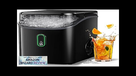 Silonn Nugget Ice Maker Countertop Pebble Ice Maker with Soft Chewable Ice Review