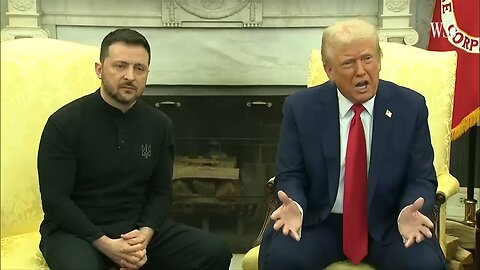 Full Video: Trump and Zelensky Get Into Shouting Match During Meeting | WSJ News