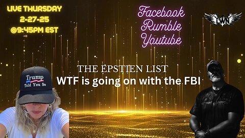 Epstien List, WTF is wrong with the FBI