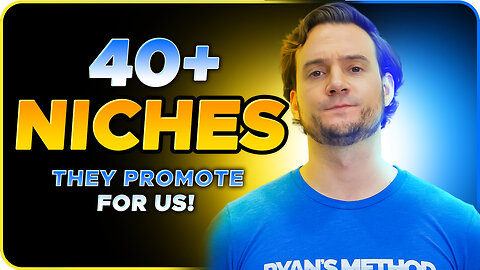 40 Niches Being Promoted For Us (EASY SALES!)