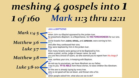 064 Mark 11_3 thru 12_11 p14 [Jesus] [Live]