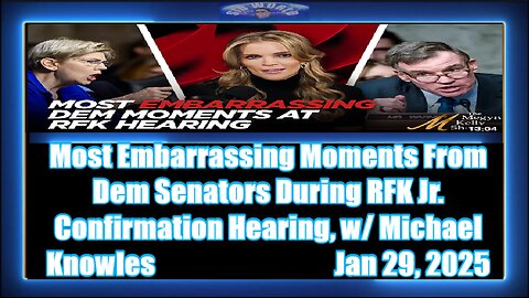 Most Embarrassing Moments From Dem Senators During RFK Jr. Confirmation Hearing, w Michael Knowles