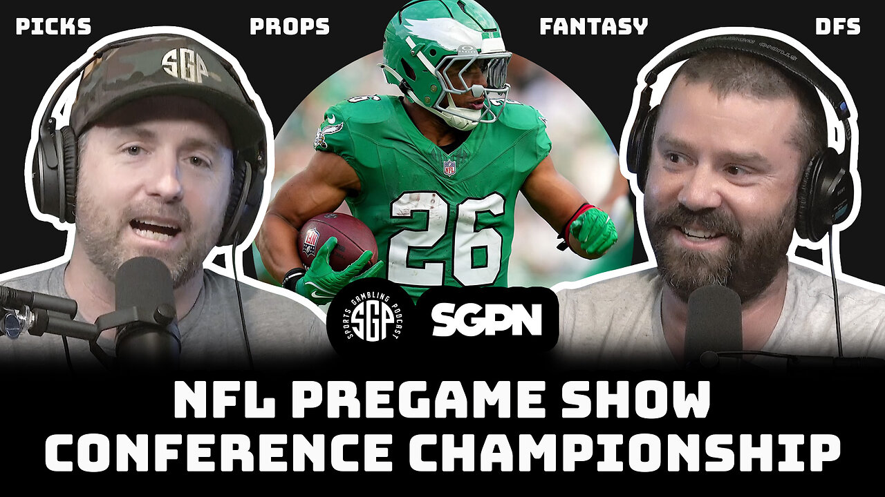 NFL Conference Championship Pregame Show: EXPERT Picks and Prop Bets