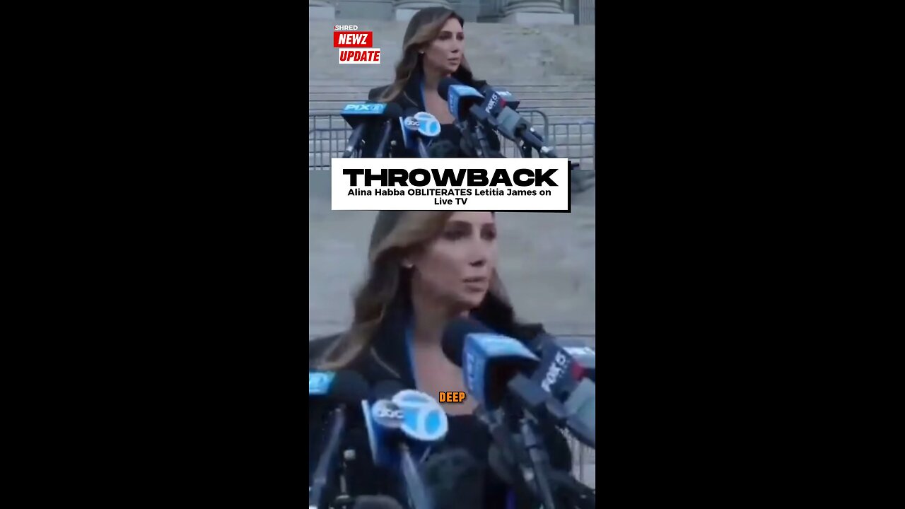 🚨 #BREAKING: Alina Habba OBLITERATES Letitia James on Live TV