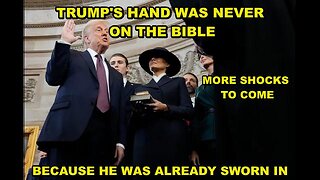 Trump's Hand Was Never On The Bible During The Inauguration And There's A Reason For That