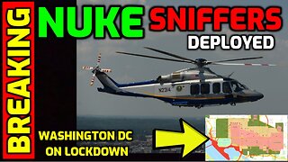 BREAKING ⚠️ Nuke Sniffer Helicopters deployed over Washington DC before Inauguration