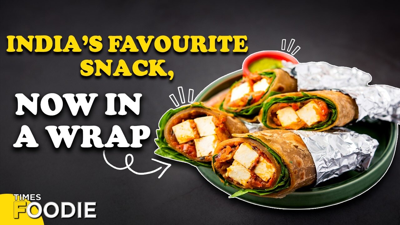 Try This Paneer Tikka Wrap Recipe At Home | How To Make India's Favorite Snack | Homemade Food